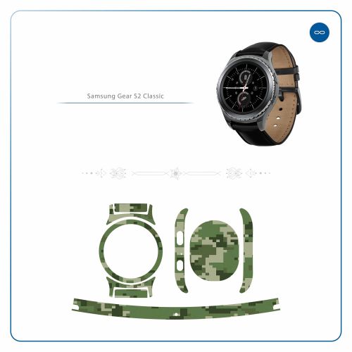 Samsung_Gear S2 Classic_Army_Green_Pixel_2